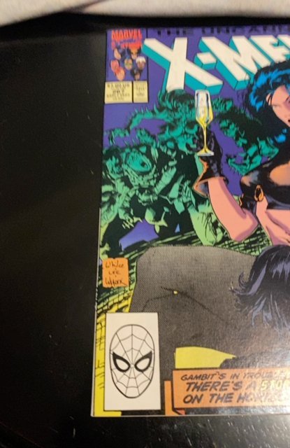 The Uncanny X-Men #267 (1990) second full app of gambit excellent cond