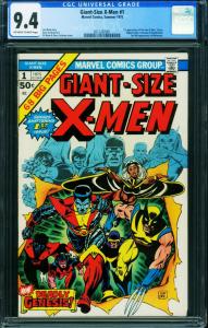 Giant-size X-men #1 CGC 9.4-1974-2nd Full Wolverine-New X-Men 2012262001
