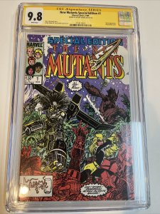 New Mutants Special Edition (1985) # 1 (CGC SS 9.8) Signed By Arthur Adams!