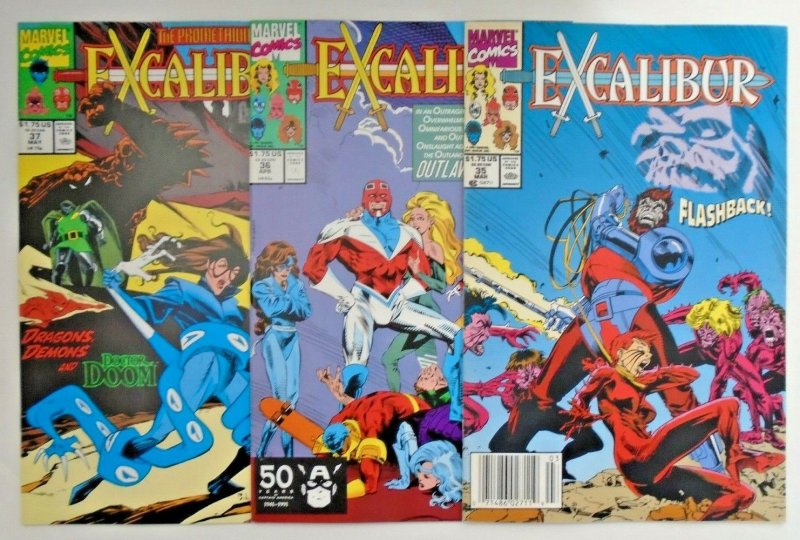 *Excalibur (1988) #26-50, Mojo Mayhem (Adams) (26 books)
