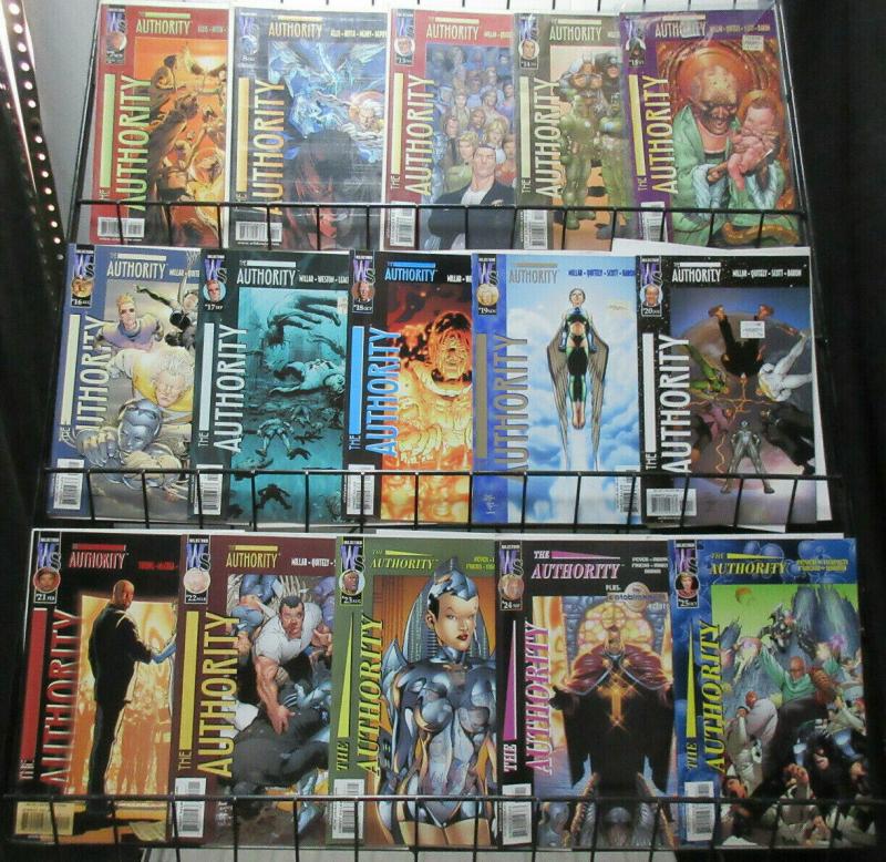 Authority Mini Sampler Lot of 26Diff Wildstorm's Mature Superheroes Millar Ellis 