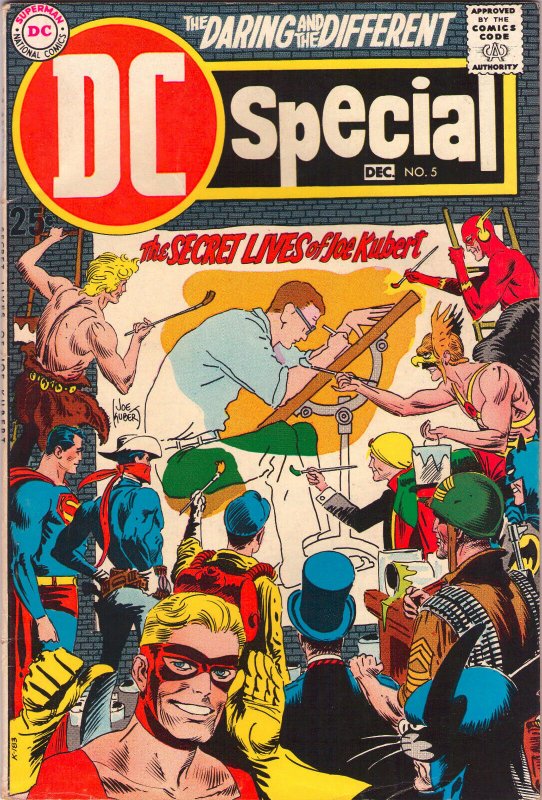 DC Special #5 - Secret Life Of Joe Kubert! - 1969 (Grade 6.5) WH