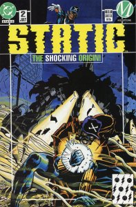 Static #2 Direct Edition (1993) Comic Book F/VF 7.0