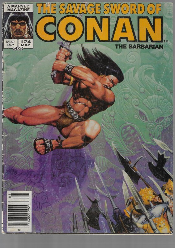 Savage Sword of Conan #124 (Marvel, 1986)