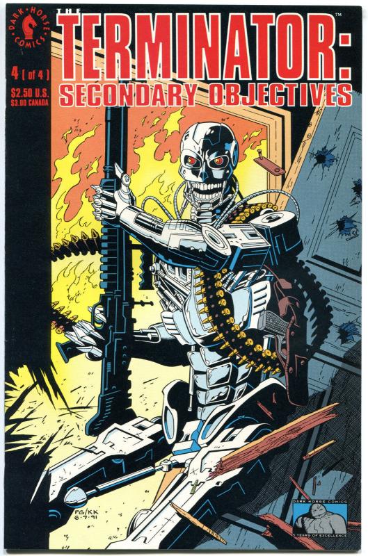 TERMINATOR ENEMY WITHIN #1 2 3 4, S.O. #1-4, H&K #1-3 , VF/NM, 1991,11 issue