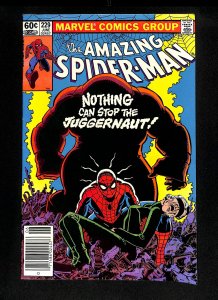 Amazing Spider-Man #229 Newsstand Variant Juggernaut!
