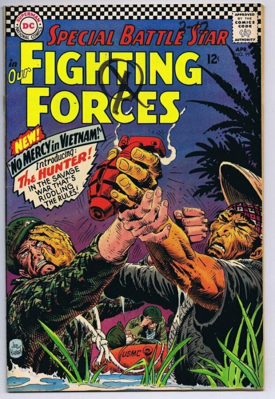 Our Fighting Forces #99 ORIGINAL Vintage 1966 DC Comics 