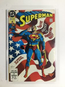 Superman #53  (1991) FN3B119 FINE FN 6.0