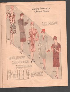 Farm Life Book of Fashions 1928-Men's -women & children's fashions-Historic-o...