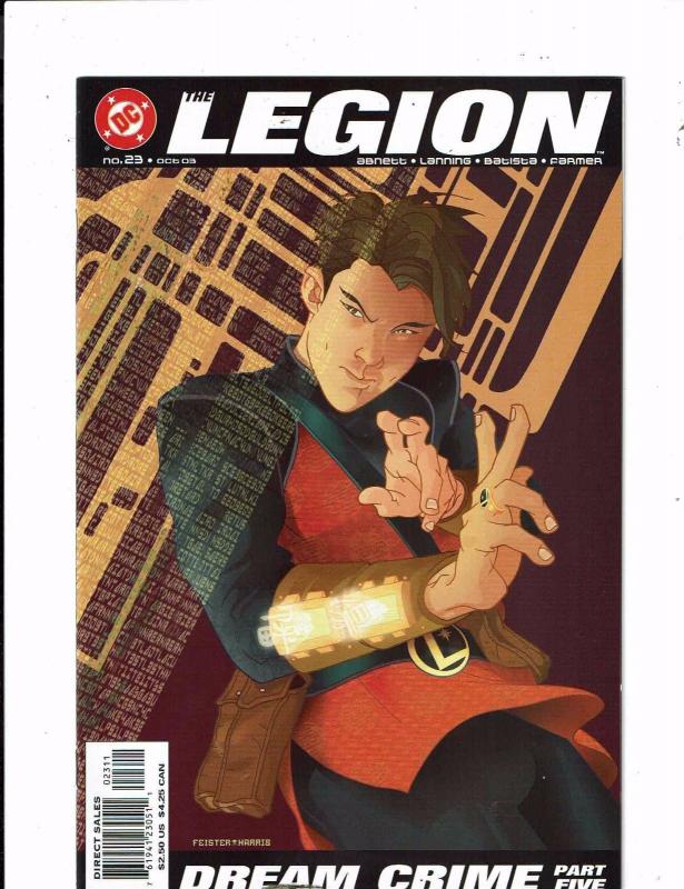 Lot of 5 The Legion DC Comic Book #21 22 23 24 25 KS2