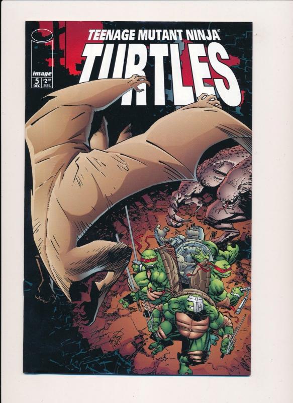 Image Comics TMNT Teenage Mutant Ninja Turtles #5 1st Print ~ FN/VF 1996 (HX979)