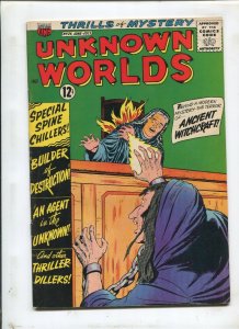 UNKNOWN WORLDS #24 (7.0) BUILDER OF DESTRUCTION!