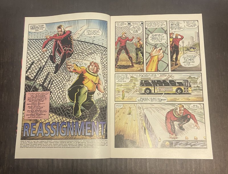 Dogs of War #1 (8.0 VFN) Mature Readers / 1994