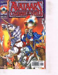 Lot Of 2 Comic Books Marvel Avataars Covenant of Shield #1 and #2  MS12