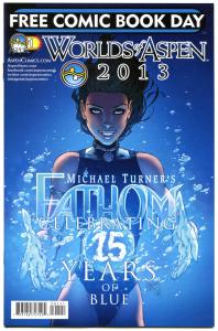 WORLD of ASPEN #1, NM, Fathom, Michael Turner, FCBD, 2013, more promos in store