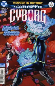 Cyborg (2nd Series) #11 VF/NM ; DC | Rebirth Danger in Detroit