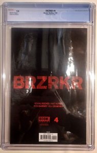 BRZRKR #4 (CGC 9.8, 2021) 1:25 Mirka Andolfo Variant