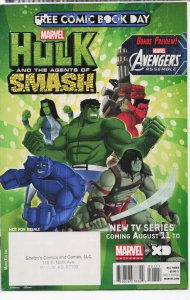 Marvel Universe Hulk: Agents of S.M.A.S.H. #1 Free Comic Book Day Cover (2013...
