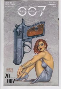 007 FOR KING COUNTRY (2023 DYNAMITE) #4 CVR A LINSNER