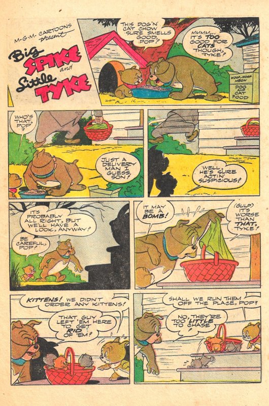 TOM AND JERRY COMICS #106 (May 1953) 6.0 FN • Great Harvey Eisenberg Artwork!