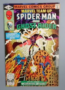 Marvel Team-Up #91, Spider-Man and Ghost Rider, Marvel Comics, 1979 JR1