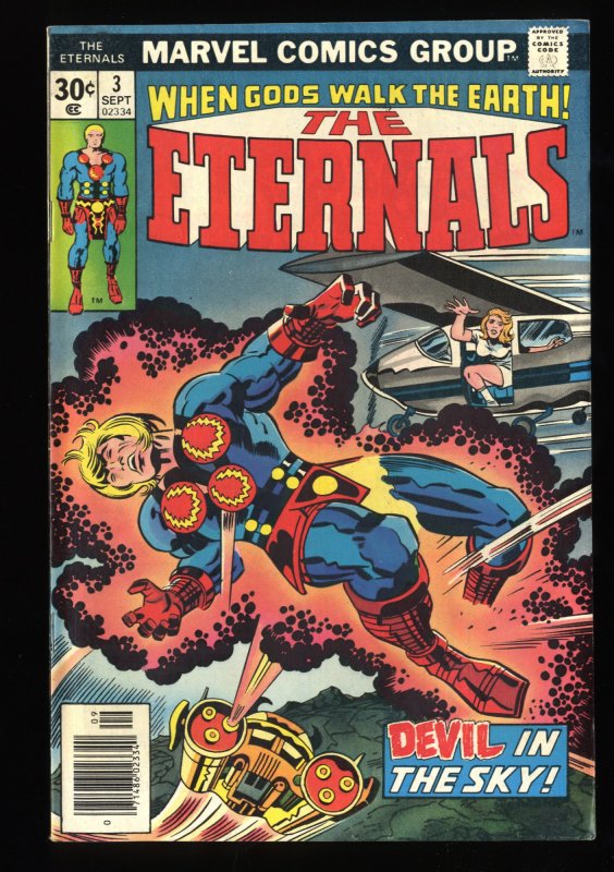 Eternals #3 FN/VF 7.0 1st Sersi!