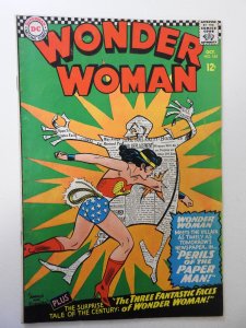 Wonder Woman #165 (1966) VG+ Condition moisture stain