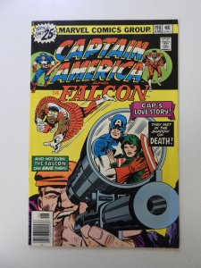 Captain America #198 (1976) FN/VF condition MVS intact overspray