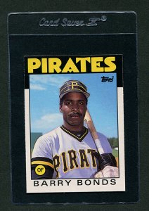 1986 Topps Traded #11T Barry Bonds Rookie Card / MINT