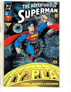 12 Superman DC Comics # 497 498 (2) 499 500 501 504 (2) 505 (2) 506 507 J295