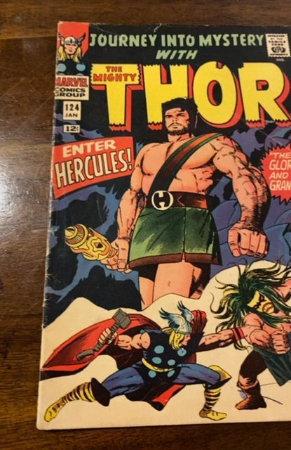 Journey into Mystery #124 (1966) Enter Hercules