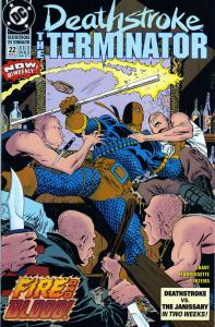 Deathstroke the Terminator #22 VF ; DC | Steven Grant Mike Zeck