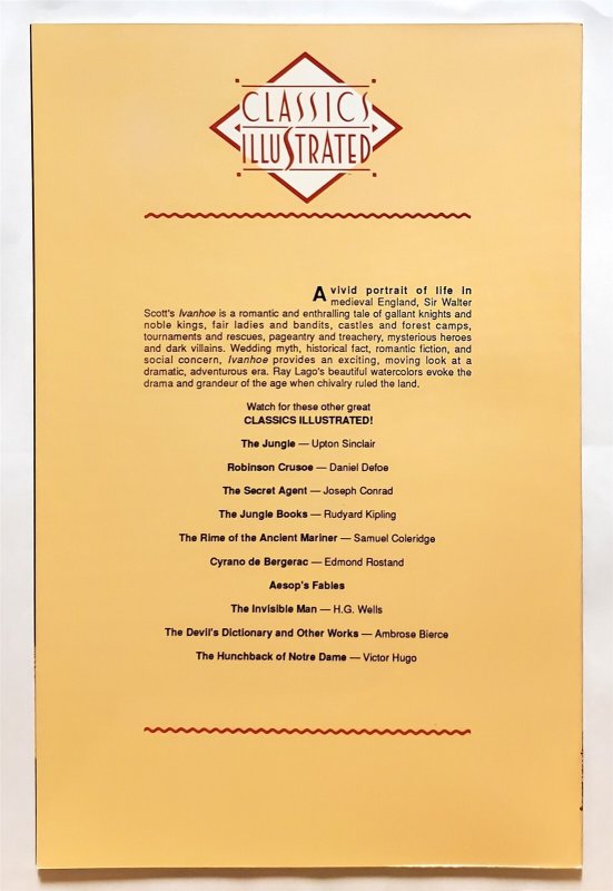 Classics Illustrated #25 (May 1991, First) 8.5 VF+