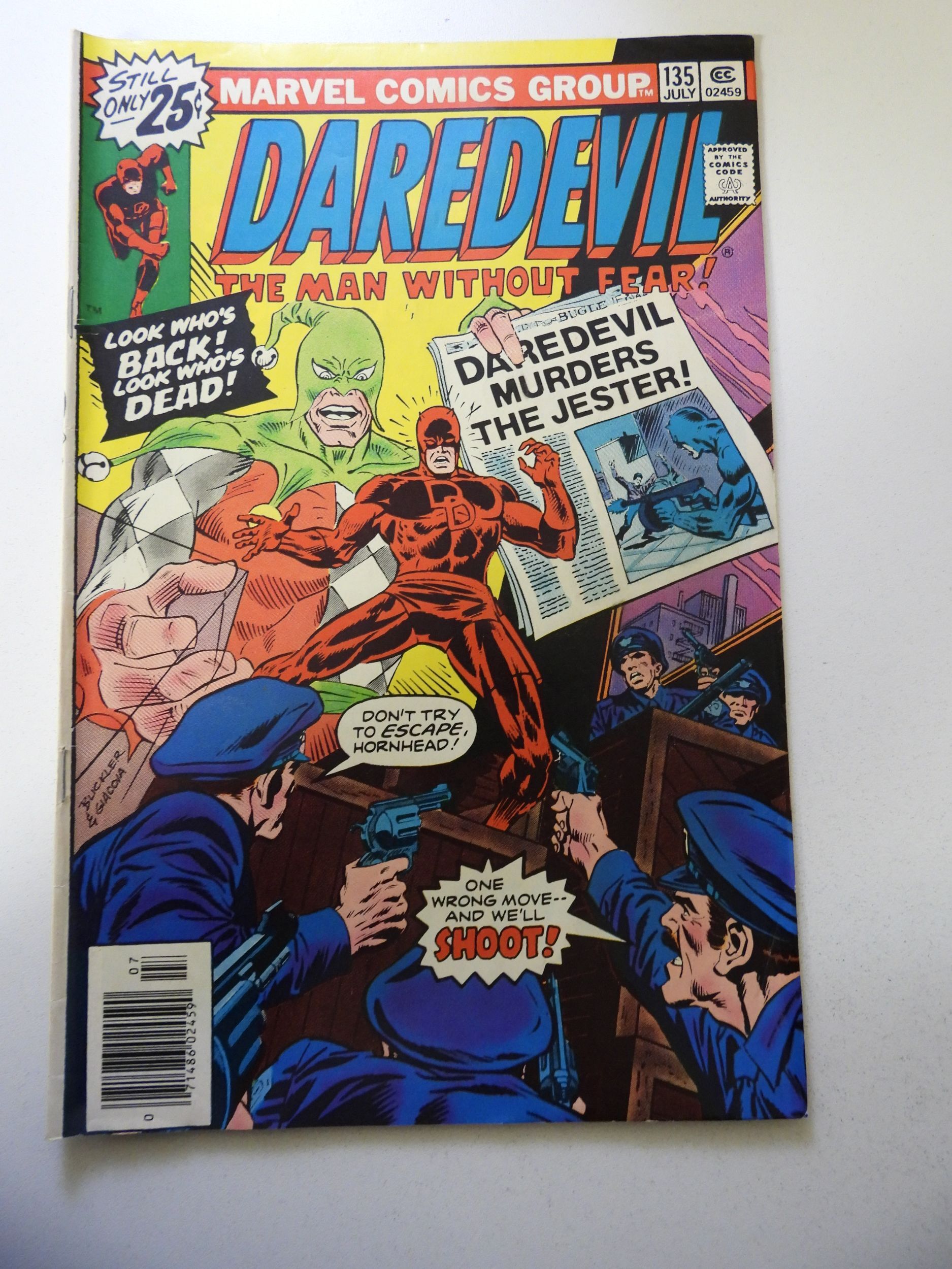 Daredevil #135 (1976) VG+ Condition | Comic Books - Bronze Age, Marvel ...