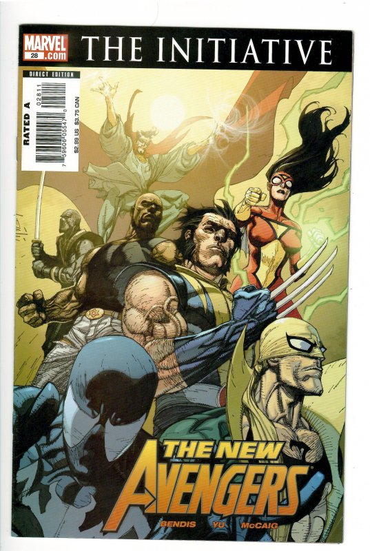 THE NEW AVENGERS #28,29,30,31 NM 9.6;2ND RONIN;CLINT BARTON JOINS!