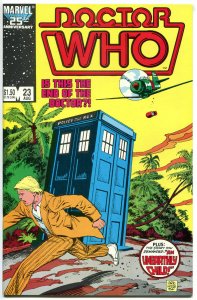 DOCTOR WHO #1 2 3 4 5 6 7 8 9-23, most NM, Daleks, Cybermen, Tardis, 1984, 1-23