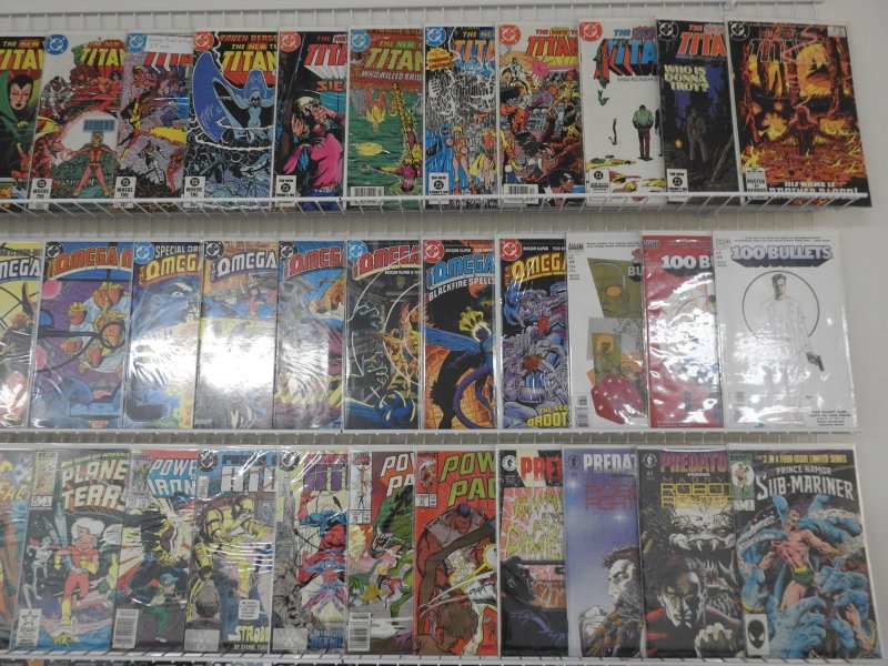 Huge Lot of 140+ Comics W/ New Teen Titans, Superman, Superboy Avg. VF- Cond.