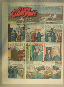 (52) Steve Canyon Sundays by Milton Caniff  from 1959 Complete Year ! Tabloid