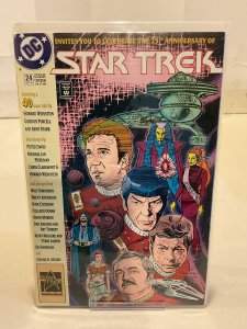 Star Trek #24  1991  9.0 (our highest grade)  25th Anniversary Issue!