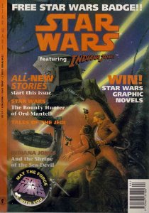 Star Wars (Magazine) #7 VG ; Dark Horse | low grade comic Indiana Jones