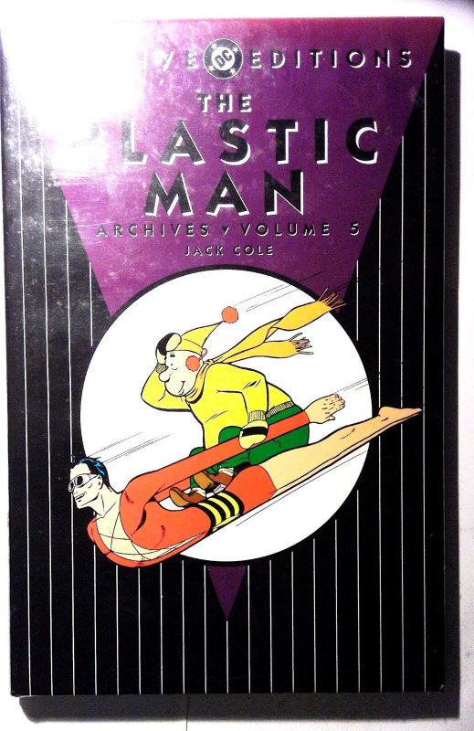DC Archive Editions The Plastic Man HC #5 (2003) DC Comics Hardcover Book