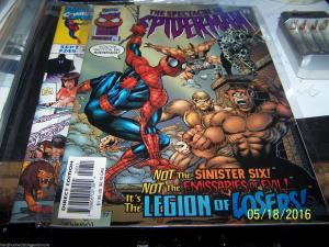 SPECTACULAR  SPIDER-MAN COMIC #  246    1997 MARVEL  legion of losers 