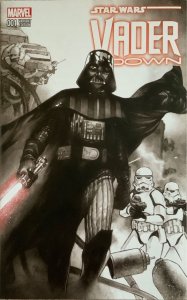 Star Wars Vader Down #1 DF Olivier Coipel Pure Line Art/BW COVERS SET W/COA.