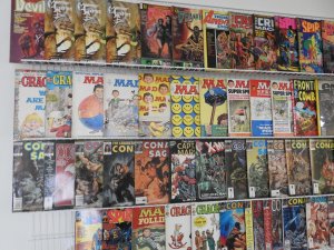 Huge Lot 78 Magazines W/ MAD, Conan, Spirit, Cracked Avg VG/FN Condition!