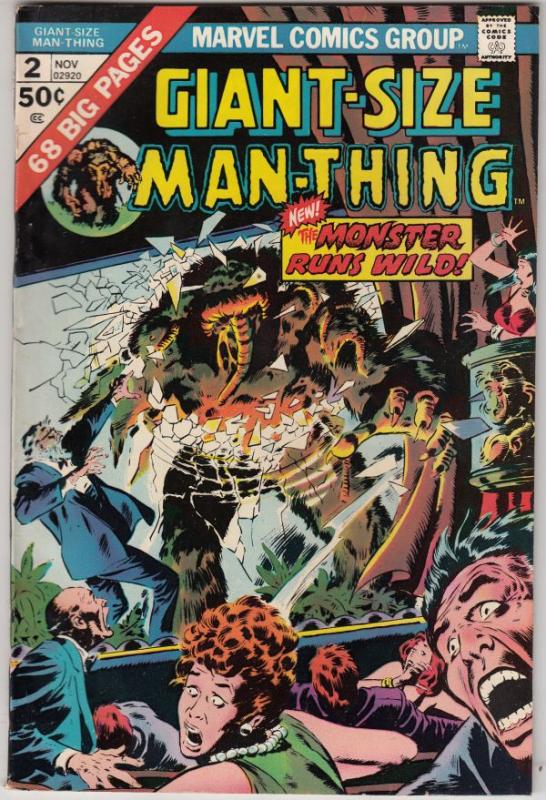 Giant-Size Man-Thing #2 (Nov-74) VF+ High-Grade Man-Thing