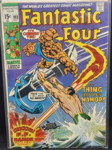 Fantastic Four #103 British Variant (1970)