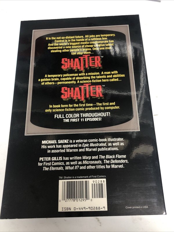 Shatter The Revolutionary Graphic Novel (1988) SC TPB Peter Gillis