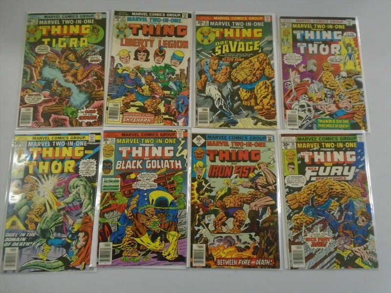 Marvel Two In One Comic Lot #5 - 50 (40 DIFF) AVG - 4.0 VG - 1974 - 1979