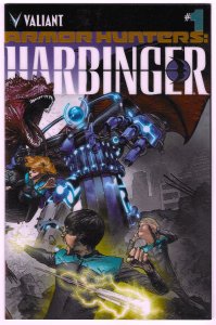 Armor Hunters: Harbinger #1 LaRosa Chromium Cover (2014)