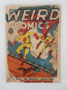 Weird Comics #10 (1941) Scarce Comic (1941) Complete pg ct 64 Chew Areas Poor